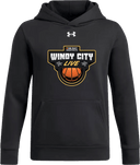 Under Armour Team Icon Fleece Hoodie - Windy City Live 2026 (Main Logo)