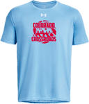 Under Armour Tech Team Short Sleeve - Colorado Crossroads 2026 - bear red