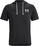 Under Armour Rival Terry Short-sleeve Hoodie - Zero Gravity - BASKETBALL thin black