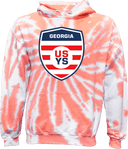 Tie-Dye Hoodies - USYS GA Presidents Cup (w2/3) 2026 (Shield Logo)