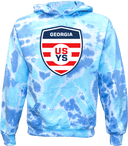 Tie-Dye Hoodies - USYS GA Presidents Cup (w2/3) 2026 (Shield Logo)