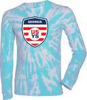 Tie-Dye Long Sleeves - USYS GA Presidents Cup (w2/3) 2026 (Shield Logo)