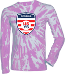 Tie-Dye Long Sleeves - USYS GA Presidents Cup (w2/3) 2026 (Shield Logo)