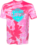 Under Armour Athletics Short Sleeve Tie-Dye - Girls UAA Session I 2026(Electric Cyan)
