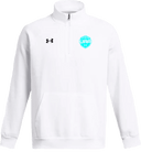 Under Armour Rival Fleece ¼ Zip - Girls UAA Session I 2026(Electric Cyan)