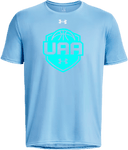 Under Armour Tech Team Short Sleeve - Girls UAA Session I 2026(Electric Cyan)