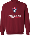 Crew Sweatshirt - USYS WV President's Cup (2/2) 2026 (White & Red)