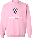 Crew Sweatshirt - USYS WV President's Cup (2/2) 2026 (White & Red)