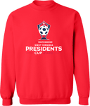 Crew Sweatshirt - USYS WV President's Cup (2/2) 2026 (White & Red)