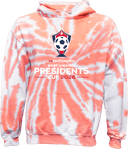 Tie-Dye Hoodies - USYS WV President's Cup (2/2) 2026 (White & Red)