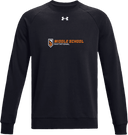 Under Armour Rival Fleece Crew - Middle School Invitational 2026 (White)