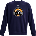 Under Armour Rival Fleece Crew - Chase For The Chain CT 2026 (Metallic Chain Emblem)