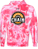 Under Armour Rival Fleece Hoodie Tie-Dye - Chase For The Chain CT 2026 (Metallic Chain Emblem)