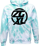 Tie-Dye Hoodies - Zero Gravity - XL black