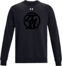 Under Armour Rival Fleece Crew - Zero Gravity - XL black