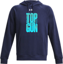 Under Armour Rival Fleece Hoodie - FBU Top Gun 2026 (Blue Square)