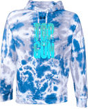 Under Armour Rival Fleece Hoodie Tie-Dye - FBU Top Gun 2026 (Blue Square)