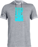 Under Armour Stadium Short Sleeve Hoodie - FBU Top Gun 2026 (Blue Square)
