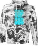 Under Armour Rival Fleece Hoodie Tie-Dye - FBU Top Gun 2026 (Blue Square)