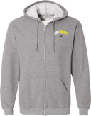 Full Zip Hoodies - Zero Gravity - arch white