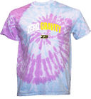 Tie-Dye Short Sleeves - Zero Gravity - arch white