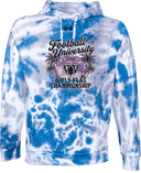 Under Armour Rival Fleece Hoodie Tie-Dye - FBU Girls Flag Championship 2026 (Vintage)