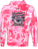 Under Armour Rival Fleece Hoodie Tie-Dye - FBU Girls Flag Championship 2026 (Vintage)
