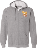 Full Zip Hoodies - Fall State Championships South Bay 2026 (Secondary, Autumn Gradient)