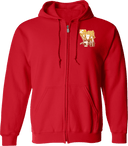 Full Zip Hoodies - Fall State Championships South Bay 2026 (Secondary, Autumn Gradient)