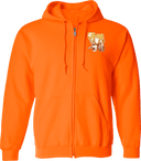 Full Zip Hoodies - Fall State Championships South Bay 2026 (Secondary, Autumn Gradient)