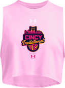 Women's UA Cropped Logo Tank - Cincy Invitational 2026