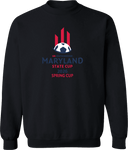 Crew Sweatshirt - USYS Maryland State Cup (w1/4) 2026 (Red and Navy Text)