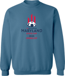 Crew Sweatshirt - USYS Maryland State Cup (w1/4) 2026 (Red and Navy Text)