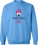 Crew Sweatshirt - USYS Maryland State Cup (w1/4) 2026 (Red and Navy Text)