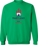 Crew Sweatshirt - USYS Maryland State Cup (w1/4) 2026 (Red and Navy Text)
