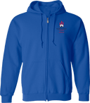 Full Zip Hoodies - USYS Maryland State Cup (w1/4) 2026 (Red and Navy Text)