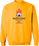 Crew Sweatshirt - USYS Maryland State Cup (w1/4) 2026 (Red and Navy Text)