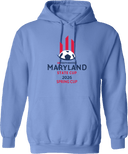 Hoodies - USYS Maryland State Cup (w1/4) 2026 (Red and Navy Text)