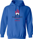 Hoodies - USYS Maryland State Cup (w1/4) 2026 (Red and Navy Text)
