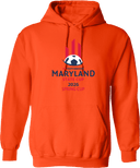 Hoodies - USYS Maryland State Cup (w1/4) 2026 (Red and Navy Text)