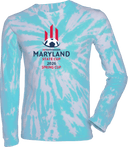 Tie-Dye Long Sleeves - USYS Maryland State Cup (w1/4) 2026 (Red and Navy Text)