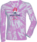 Tie-Dye Long Sleeves - USYS Maryland State Cup (w1/4) 2026 (Red and Navy Text)