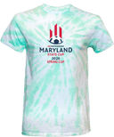 Tie-Dye Short Sleeves - USYS Maryland State Cup (w1/4) 2026 (Red and Navy Text)