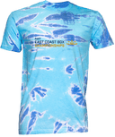 Tie-Dye Short Sleeves - East Coast Box Championships 2027 (Blue)