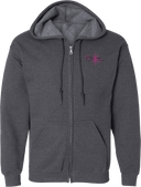 Full Zip Hoodies - Elegance Invitational 2027 (Pink star)