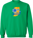 Crew Sweatshirt - Indiana Robotics State Championship 2026 - blue