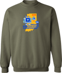 Crew Sweatshirt - Indiana Robotics State Championship 2026 - blue