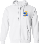 Full Zip Hoodies - Indiana Robotics State Championship 2026 - blue