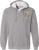 Full Zip Hoodies - Indiana Robotics State Championship 2026 - blue