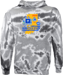 Tie-Dye Hoodies - Indiana Robotics State Championship 2026 - blue